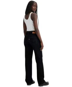Levi's 501 90s Jeans Straight Leg in Schwarz