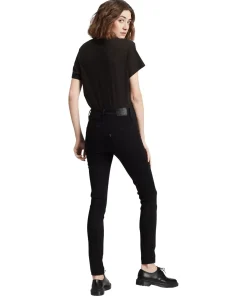 Levis 721 schwarze Jeans mit Vier Wege Power Stretch