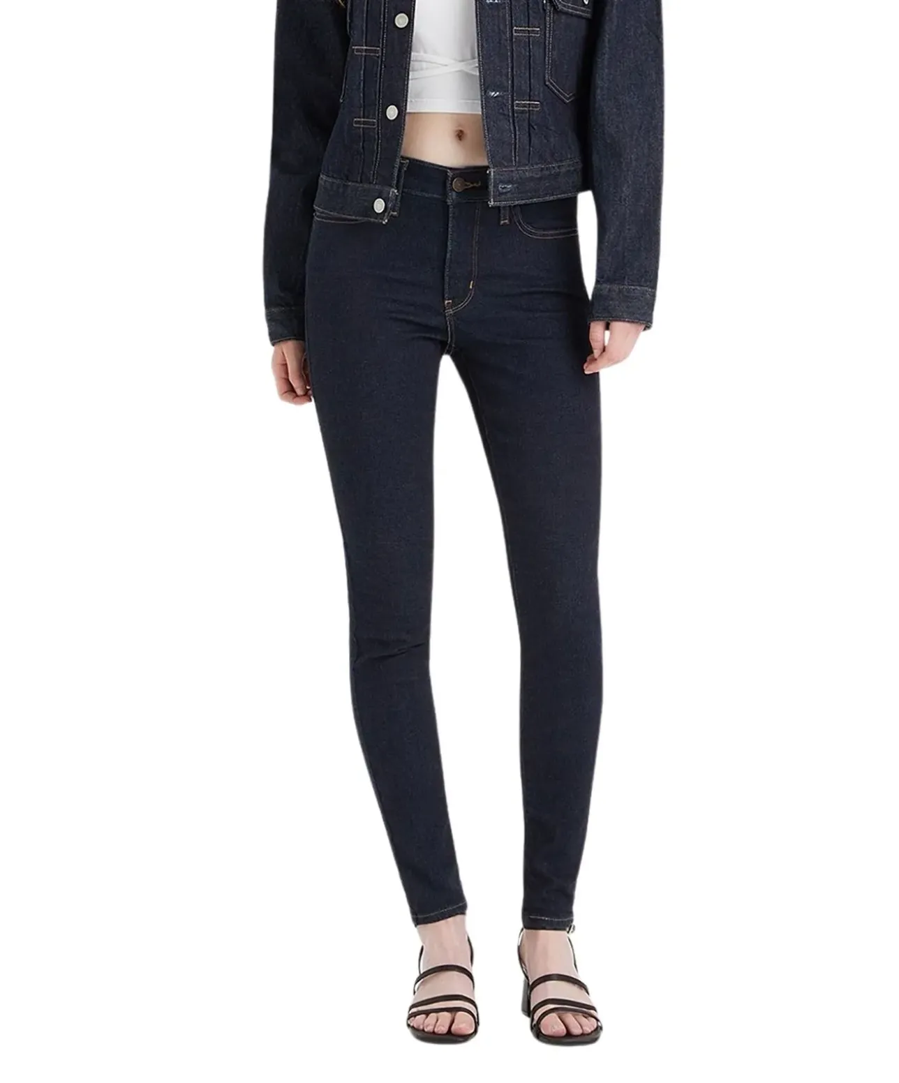 Levi's 310 Shaping Super Skinny Jeans in Rinse-Waschung