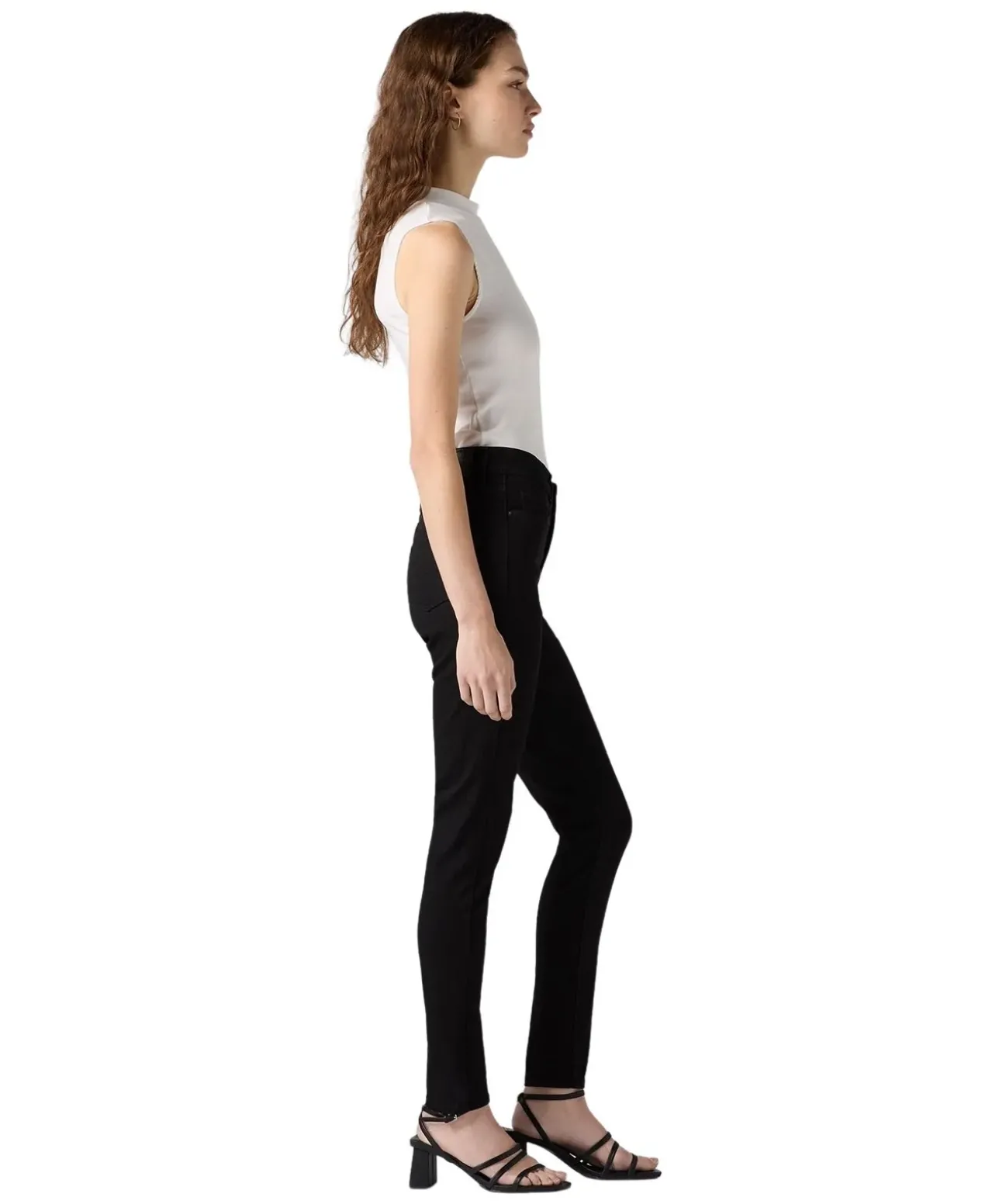 Levi's 310 Shaping Super Skinny Jeans in Schwarz