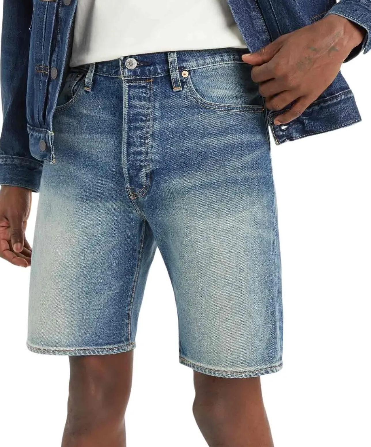 Levis 501 Shorts Original in Vintage Waschung