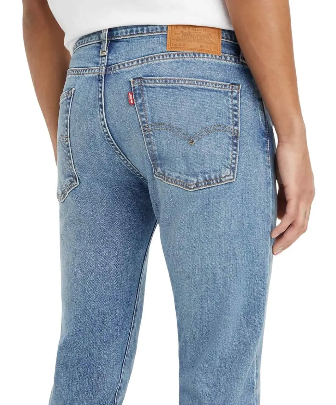 Levi's 510 Skinny Jeans in mittelblauer Waschung