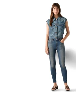 Levi's 721 Skinny Jeans mit High Rise in Good Evening