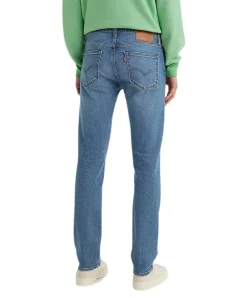 Levis 511 Slim fit Jeans aus Soft Denim in Mittelblau
