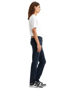 Levi’s 511 Slim fit Jeans in dunkelblauen Stonewash