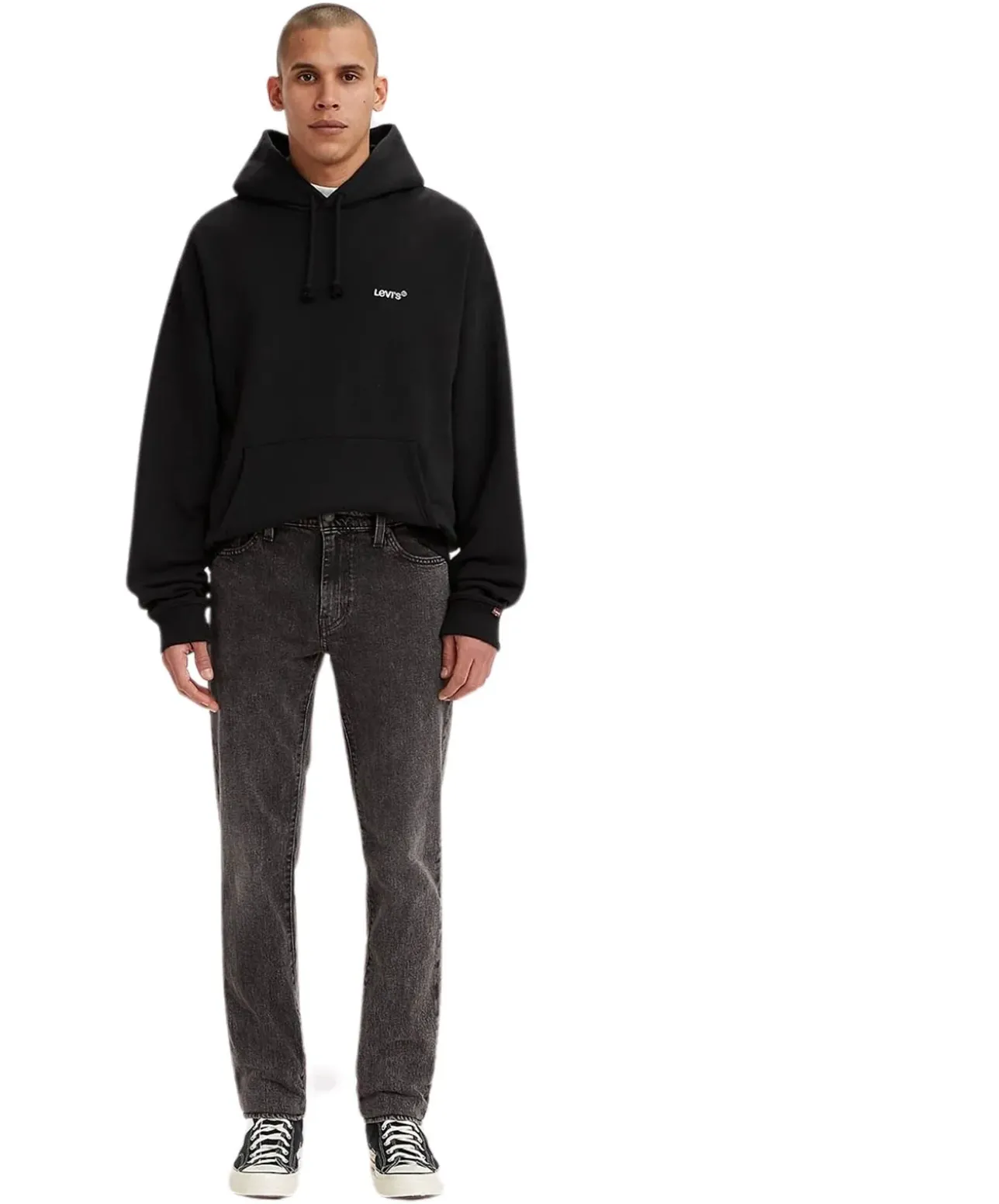 Levi's 511 Slim fit Jeans in Overnighter-Waschung
