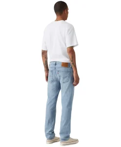 Levis 511 Slim Jeans aus Leinen Denim in Hellblau