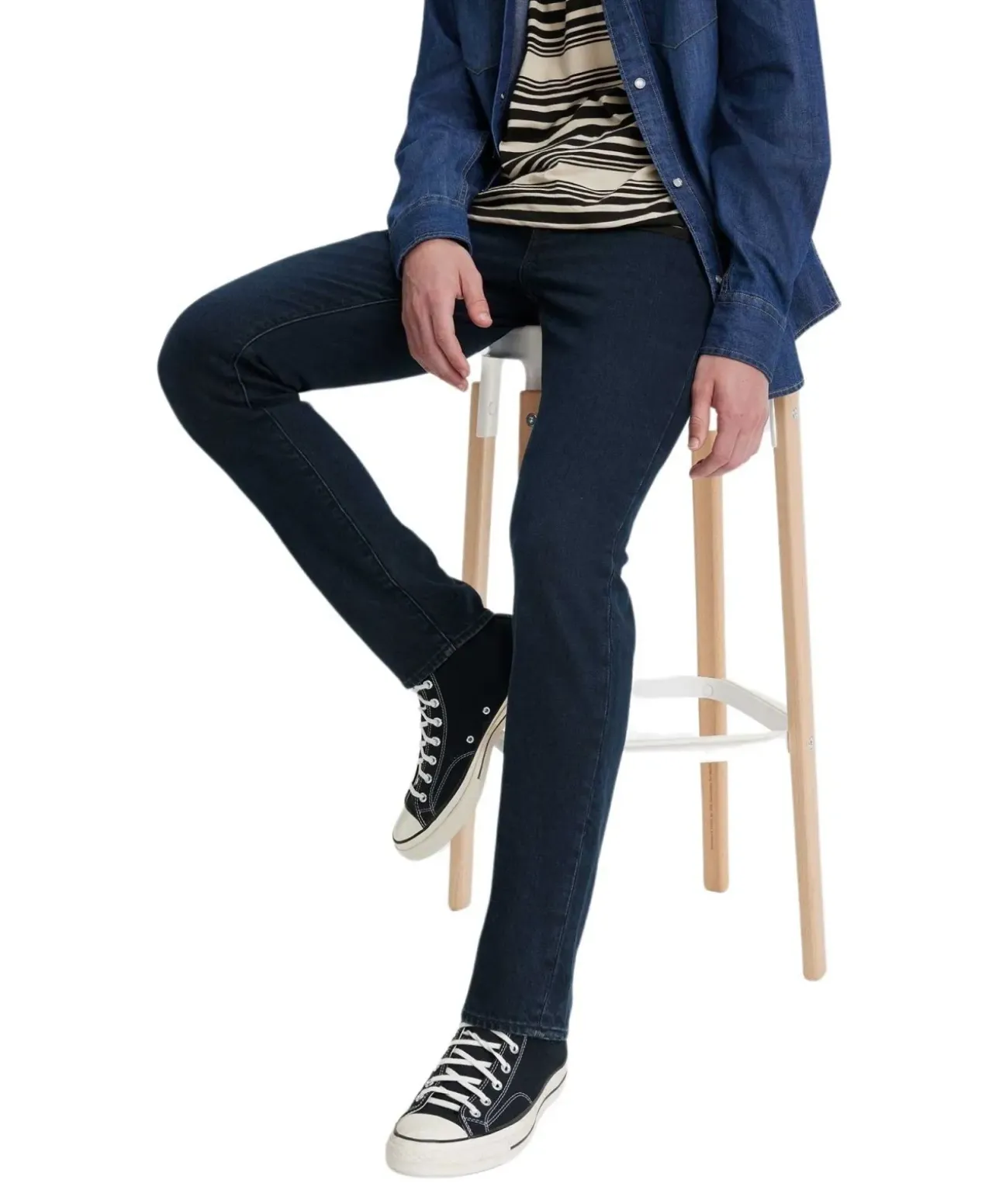 Levi's 511 Slim Jeans in Dunkelblau mit Soft-Denim