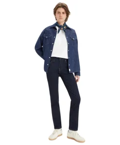 Levi's 712 Slim Jeans mit hohem Bund in Rinse-Waschung