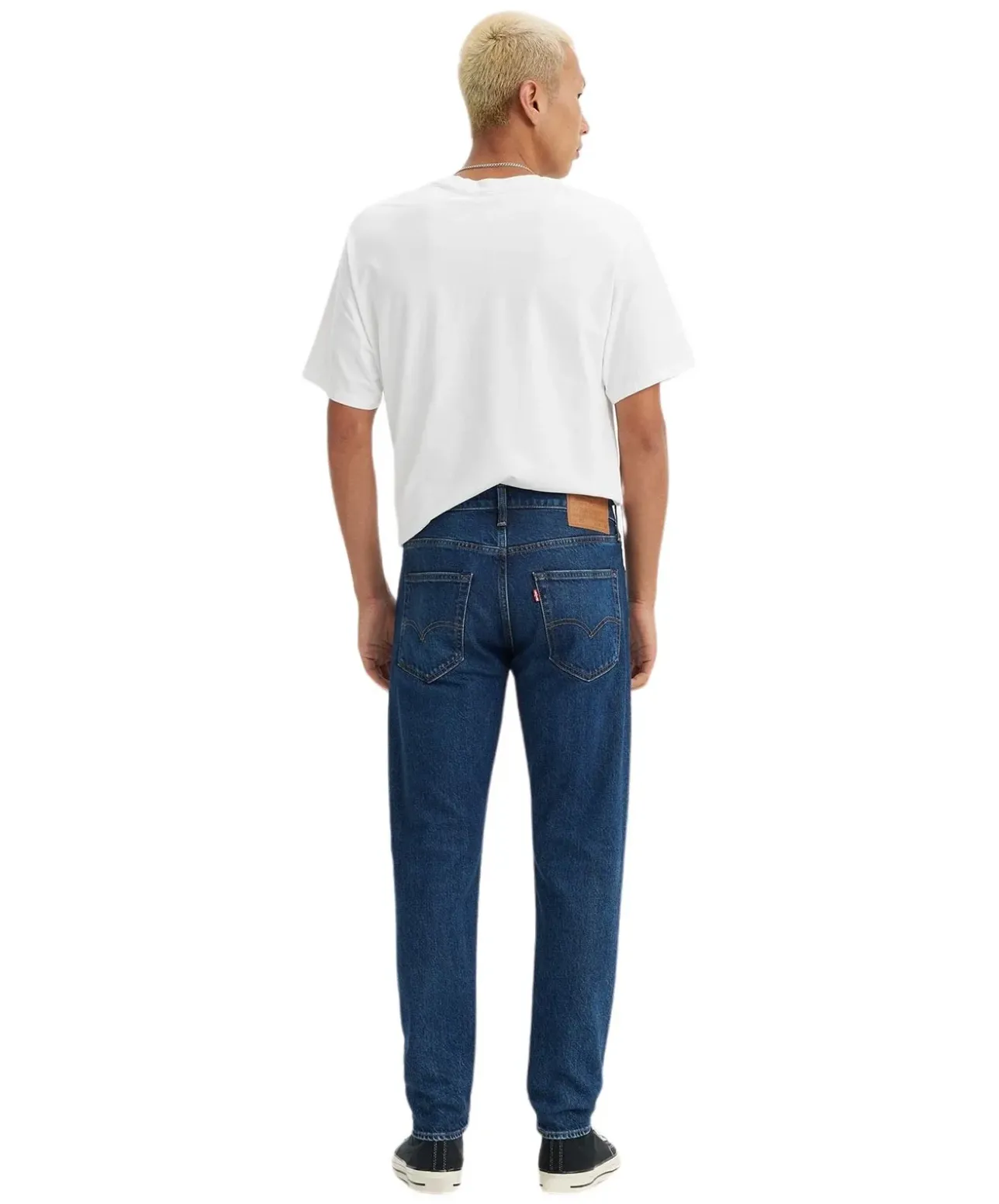 Levis 512 Slim Taper Jeans in blauer Stone-Waschung