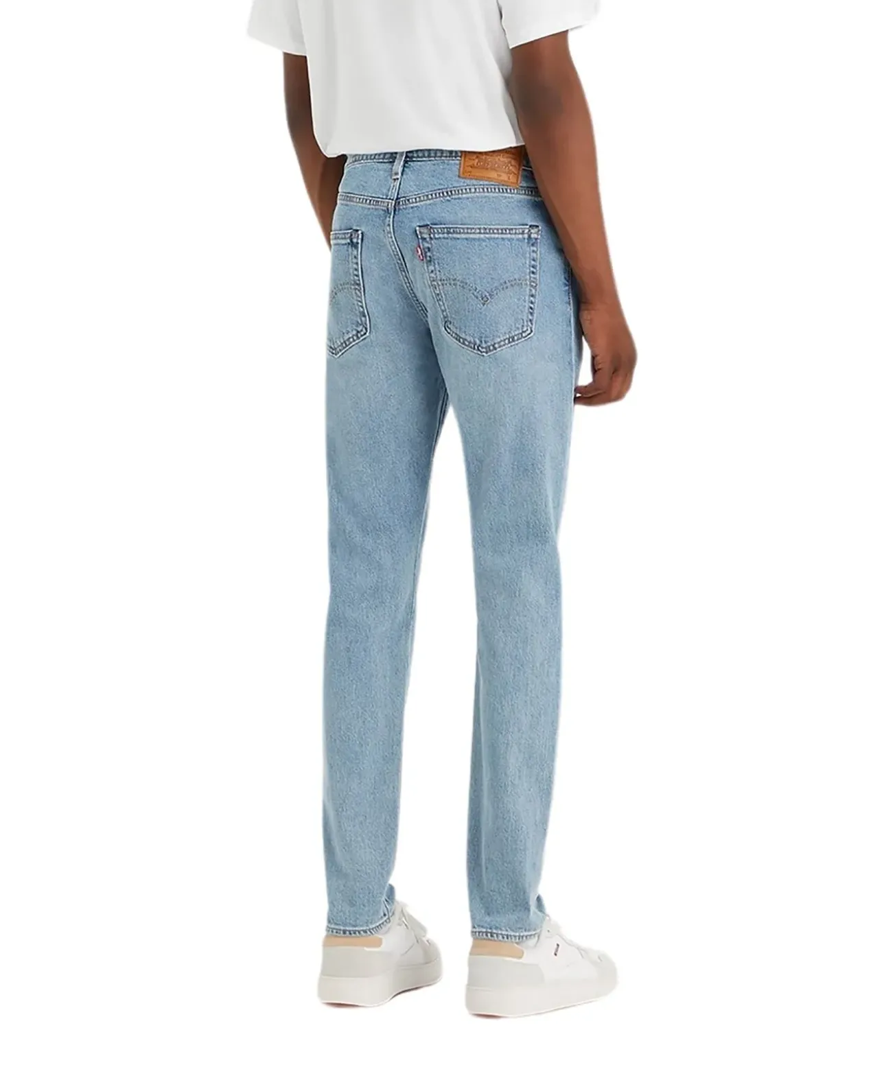 Levis 512 Slim Taper Jeans in hellblauer Stone-Waschung