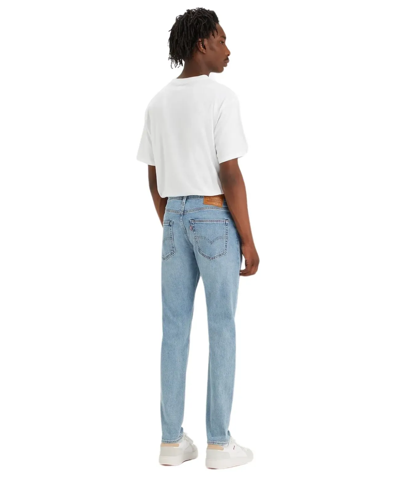 Levis 512 Slim Taper Jeans in hellblauer Stone-Waschung