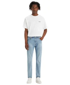 Levis 512 Slim Taper Jeans in hellblauer Stone-Waschung