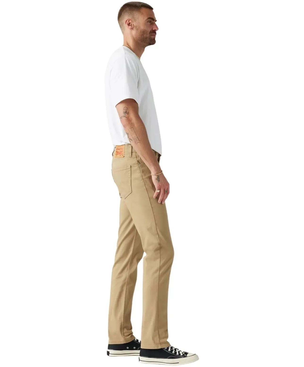 Levi's 511 Slim-fit Jeans in Gold-Brauner Waschung