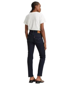 Levis 724 Straight Jeans in Dark Indigo Rinse