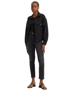 Levi’s 724 Straight Jeans mit hohem Bund in Never Forget