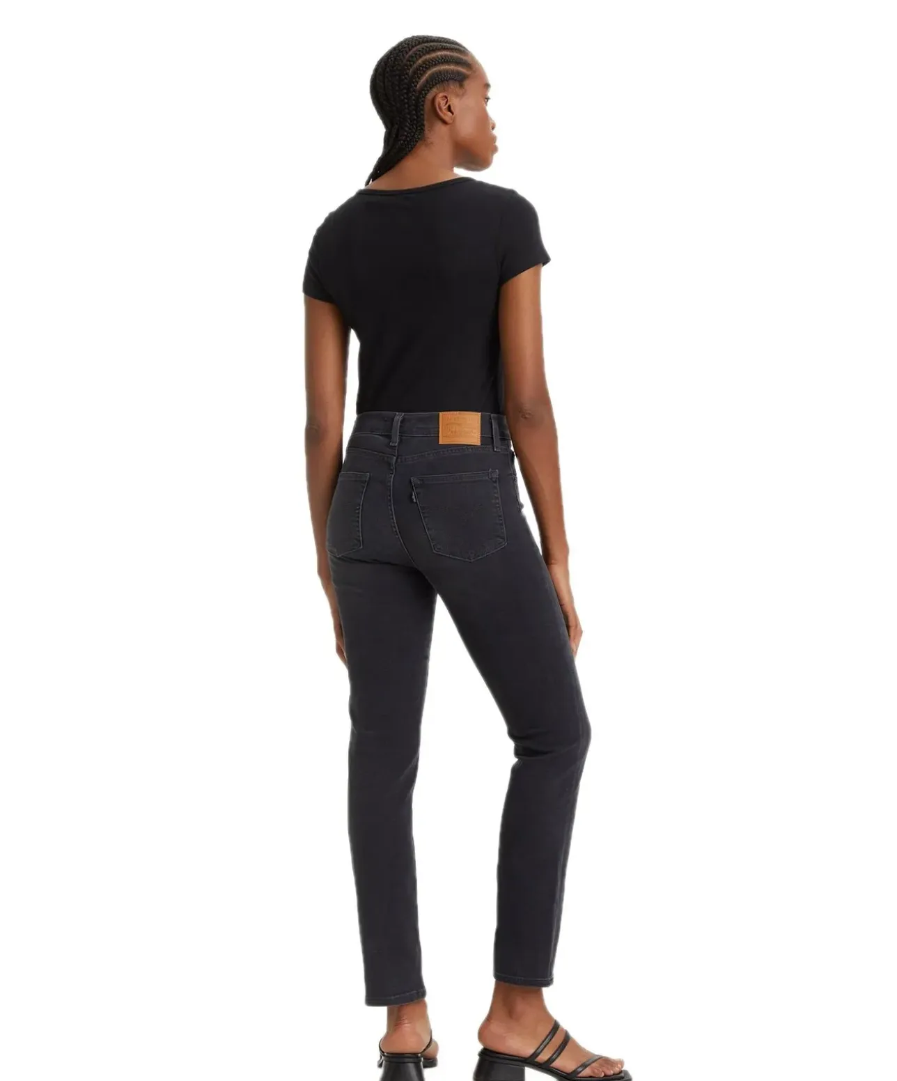 Levi’s 724 Straight Jeans mit hohem Bund in Never Forget