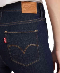 Levi's 720 Super Skinny Jeans High Waisted in Deep Serenity