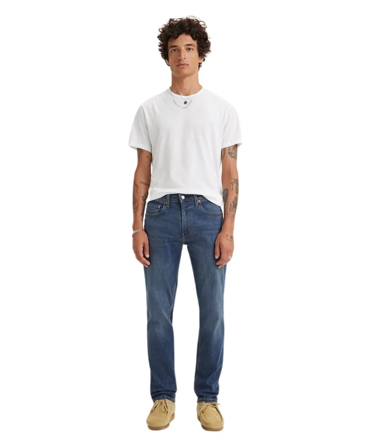 Levi's 502 Taper Jeans in blauer Panda-Waschung