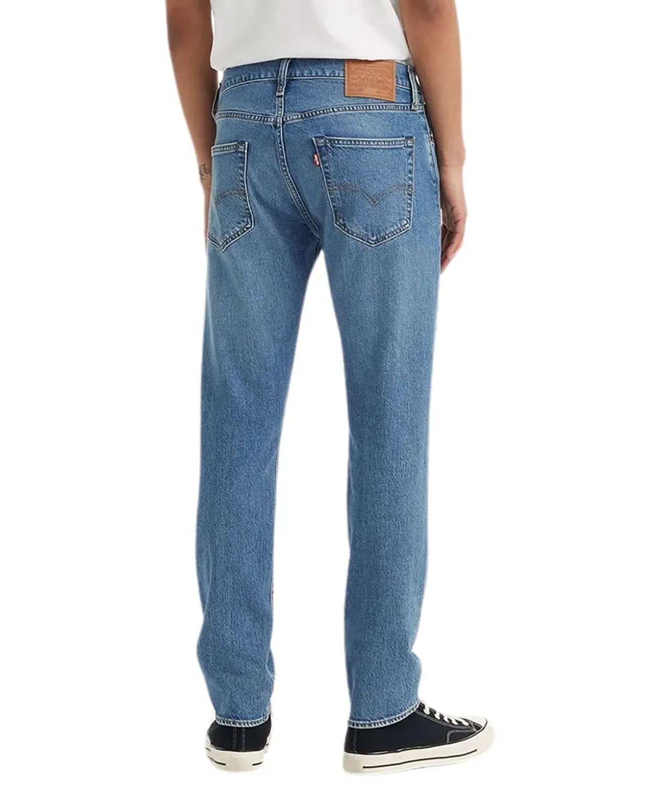 Levis 502 Taper Jeans in blauer A Step Ahead Wasschung