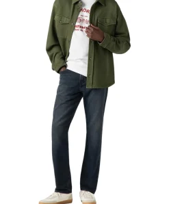 Levi's 502 Taper Jeans in dunkler Out Of Reach Waschung
