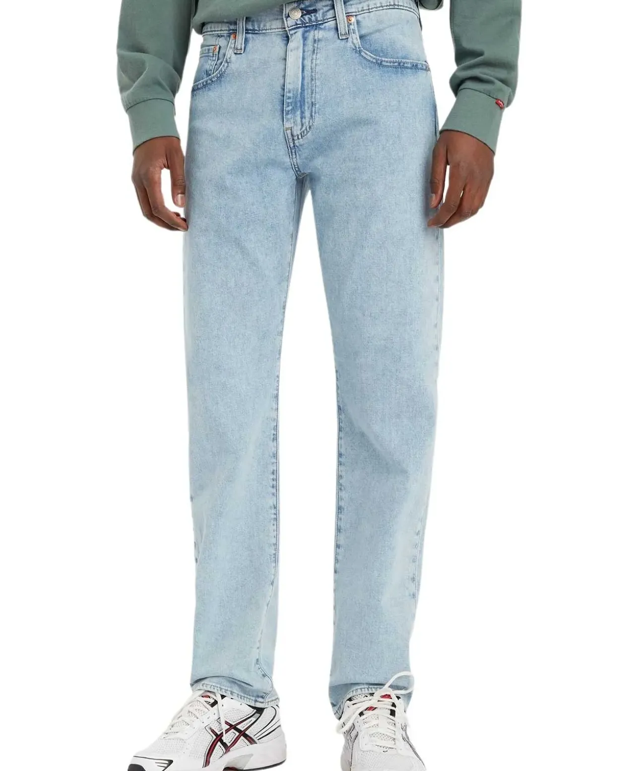 Levi's 502 Taper Jeans in hellblauer Waschung