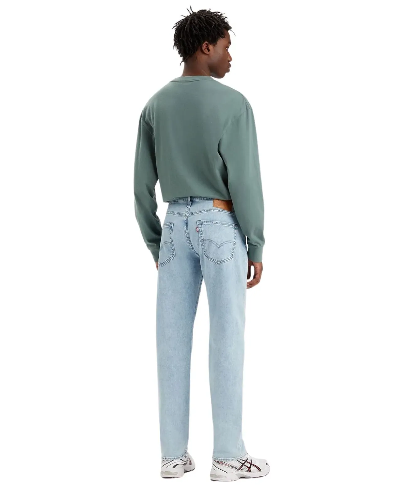 Levi's 502 Taper Jeans in hellblauer Waschung