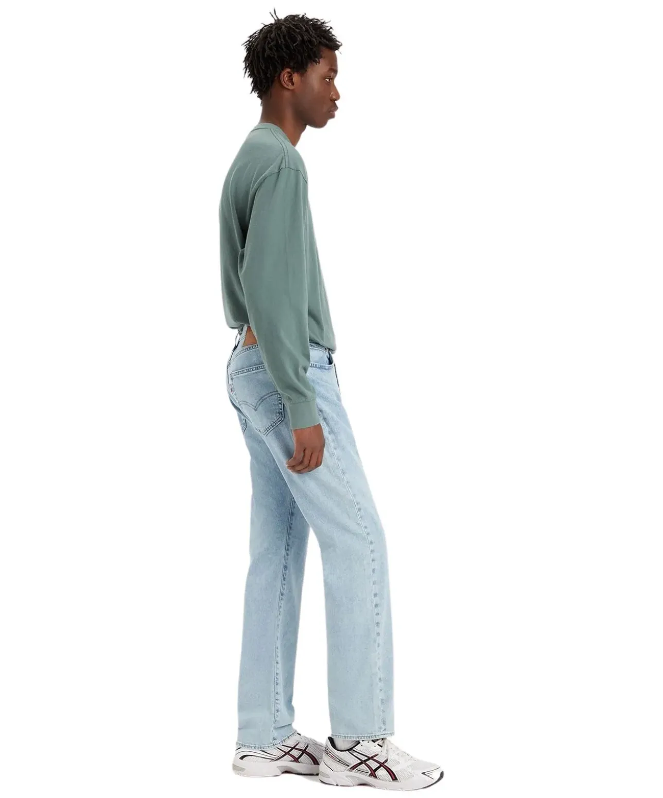 Levi's 502 Taper Jeans in hellblauer Waschung