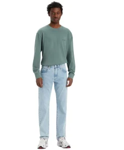 Levi's 502 Taper Jeans in hellblauer Waschung