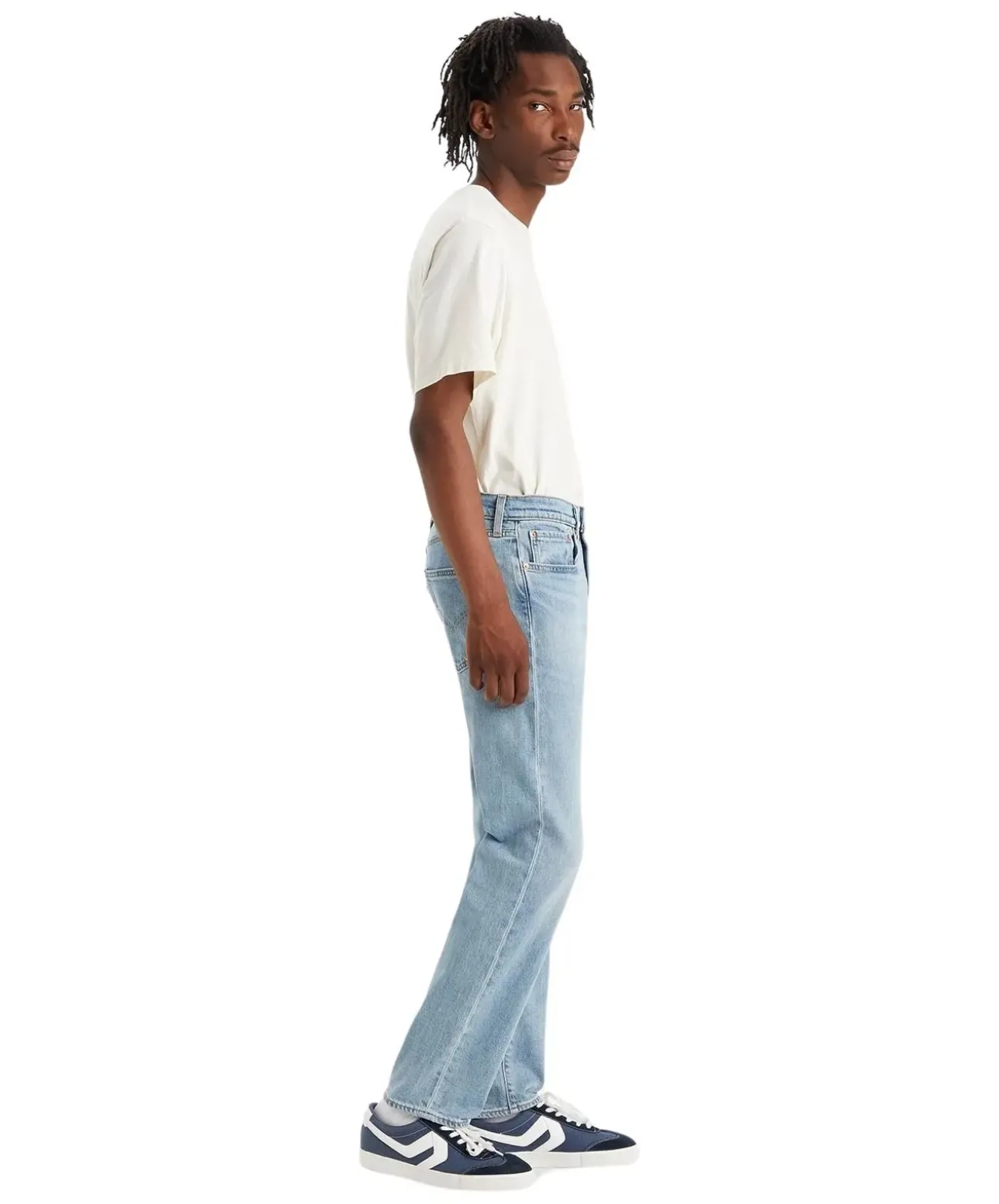 Levis 502 Taper Jeans in Hellblauer Waschung