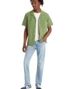 Levis 502 Taper Jeans in Hellblauer Waschung