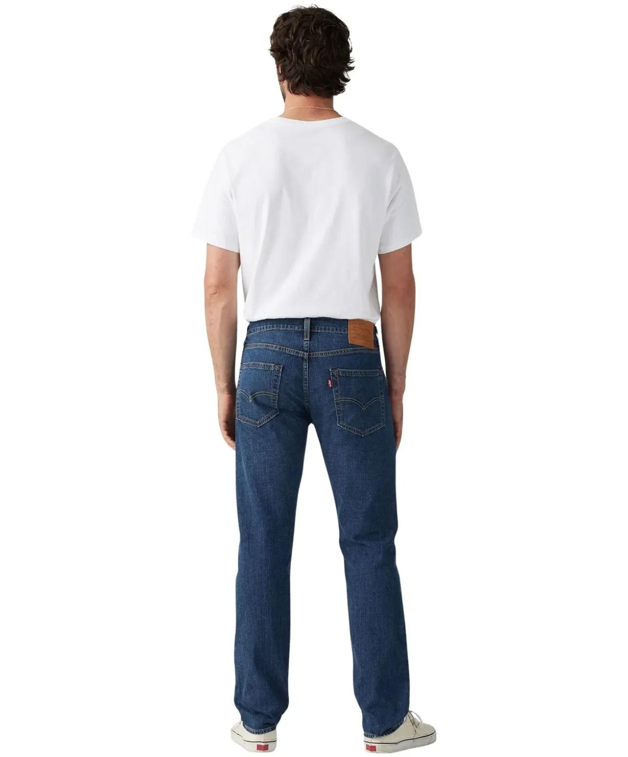 Levis 502 Taper Jeans in mittelblauer Waschung