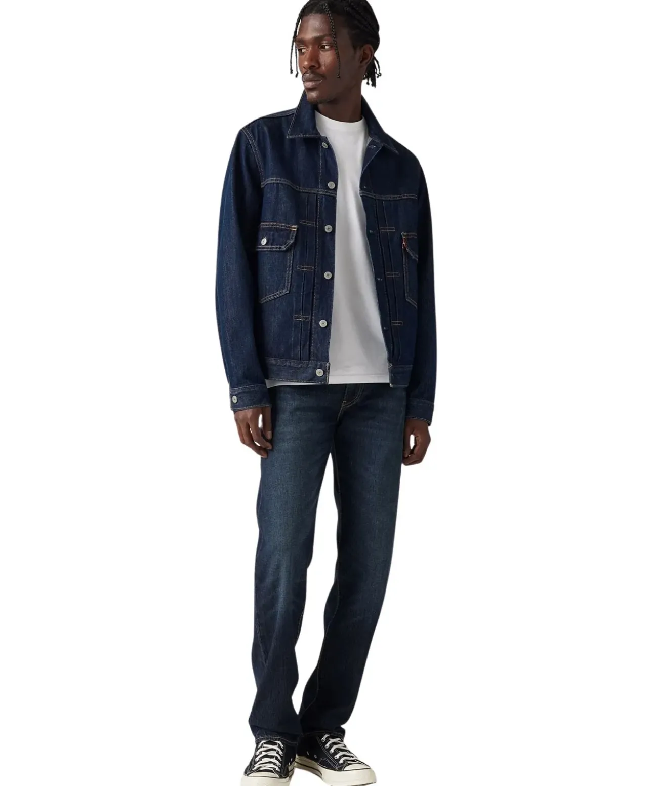 Levis 502 Taper Jeans Regular Fit in Dark Indigo
