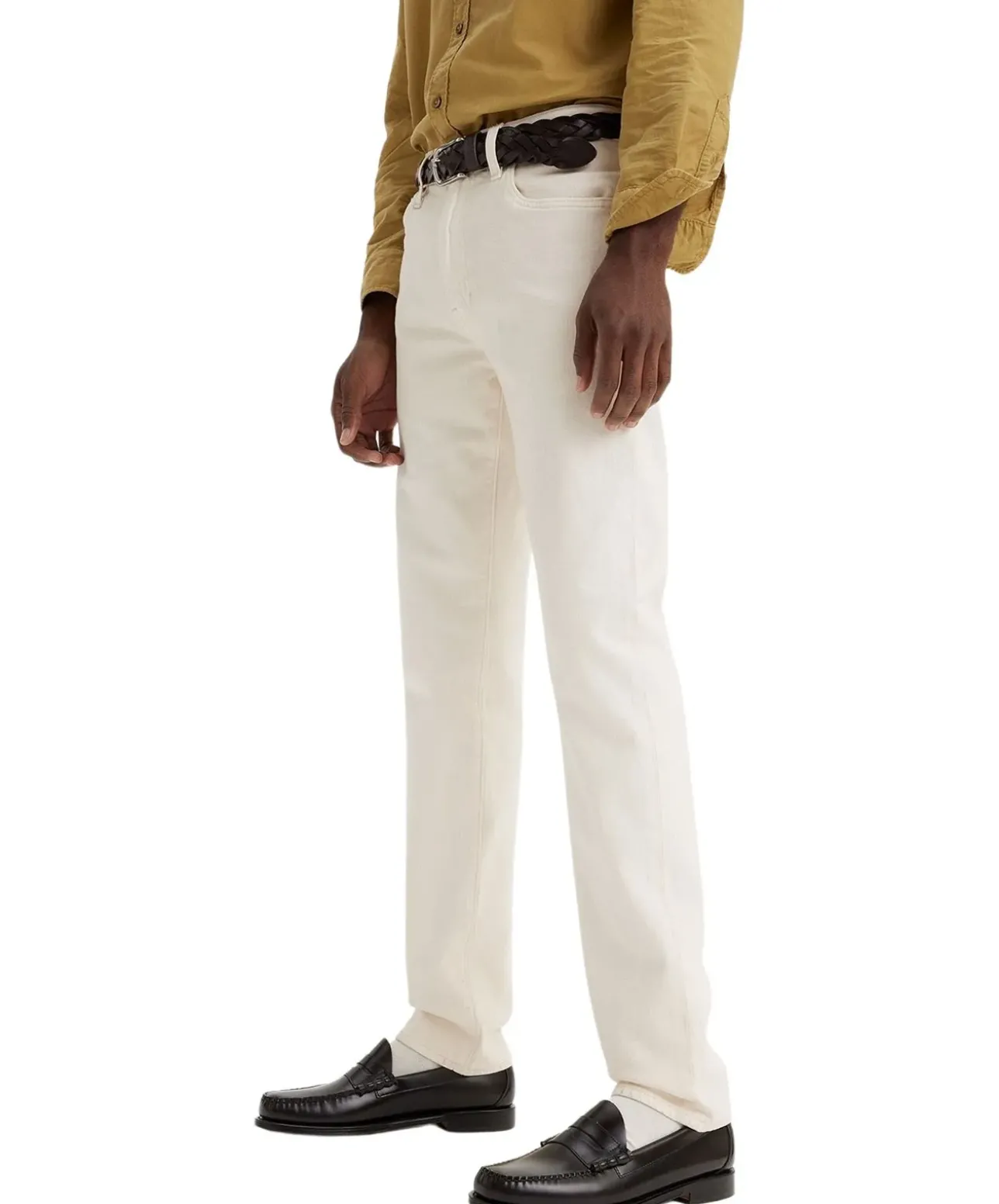 Levis 502 Taper Jeans Regular Fit in Beige