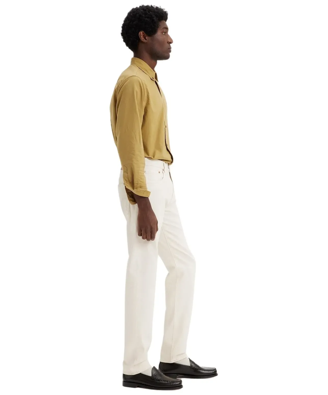 Levis 502 Taper Jeans Regular Fit in Beige