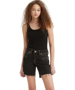 Levis Classic Tank Top mit U-Boot Ausschnitt in Schwarz