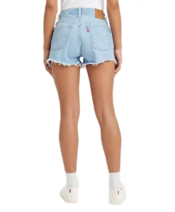 Levis Damen Jeans-Shorts 501 mit hohem Bund