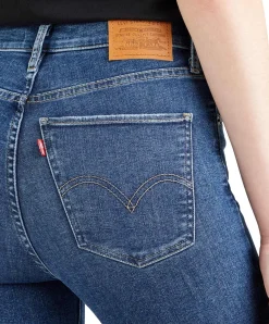 Levi‘s Damen Super Skinny Jeans Mile High blauem Venice
