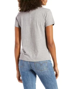 Levi's Damen T Shirt The Perfect Tee in Sportswear Smokestack