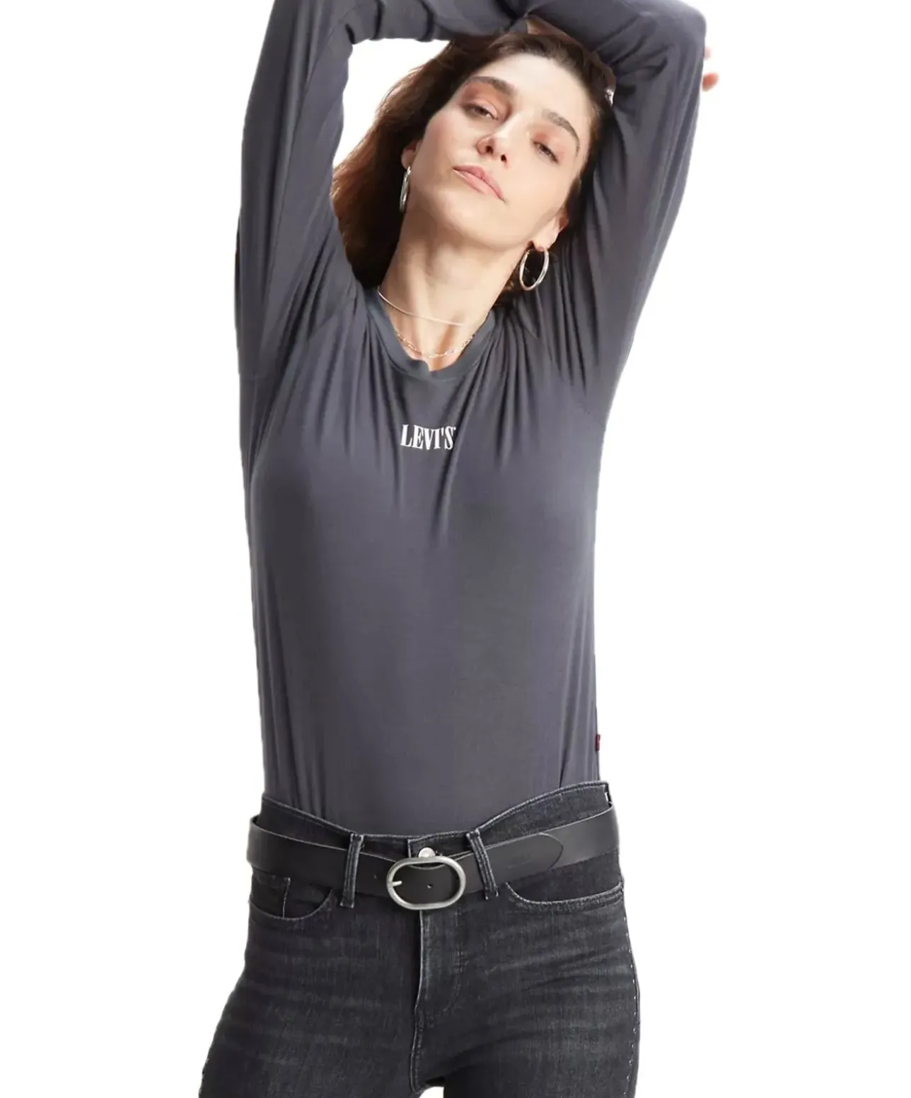 Levis Damen-Gürtel Calneva in Schwarz