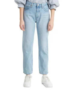 Levi's Damen-Jeans 78 Crop 501 in blauem Luxor