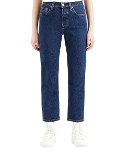 Levi's Damen-Jeans 78 Crop 501 Original in Stonewash