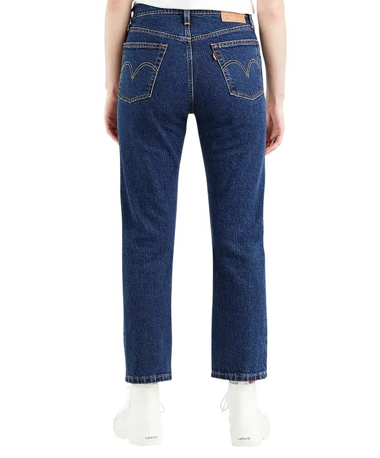 Levi's Damen-Jeans 78 Crop 501 Original in Stonewash