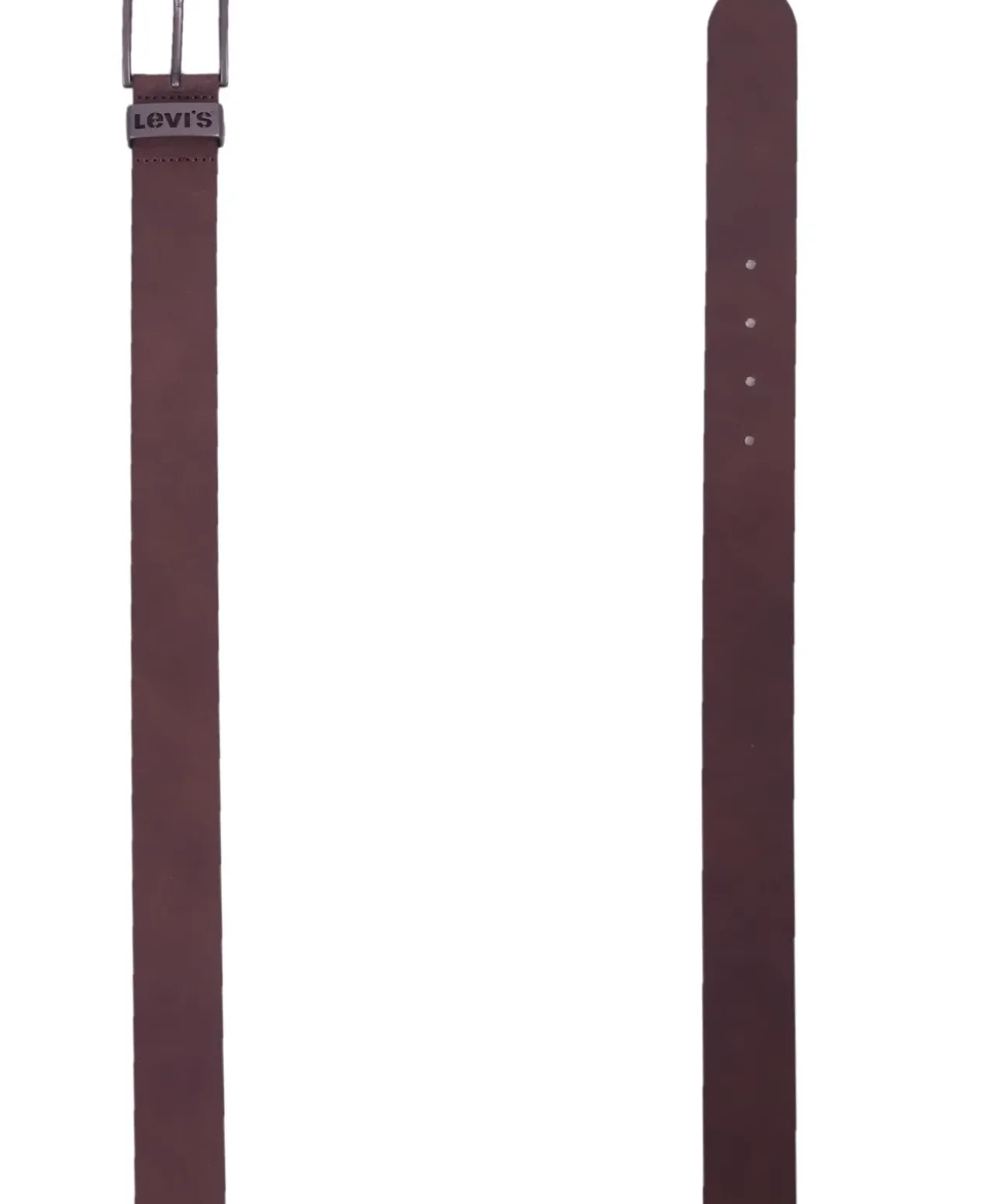 Levis Herren Gürtel Ashland Metal aus glattem Rindsleder in braun