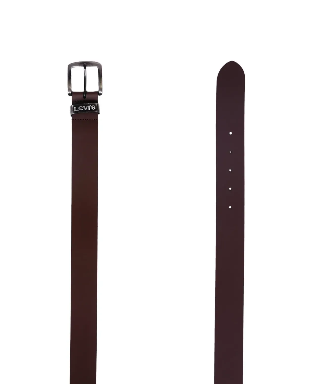 Levis Herren Gürtel aus Glattleder Pilchuck in Dark Brown