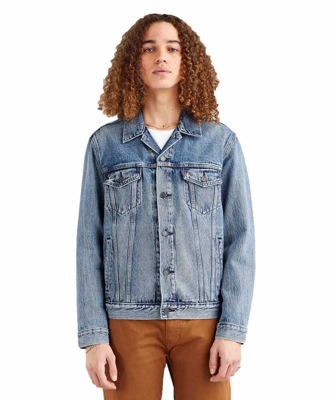 Levi's Herren Jeansjacke Trucker in hellem Skyline