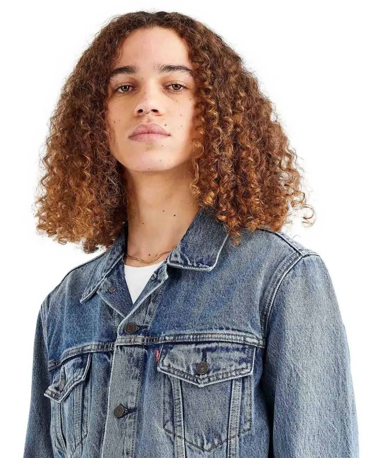Levi's Herren Jeansjacke Trucker in hellem Skyline