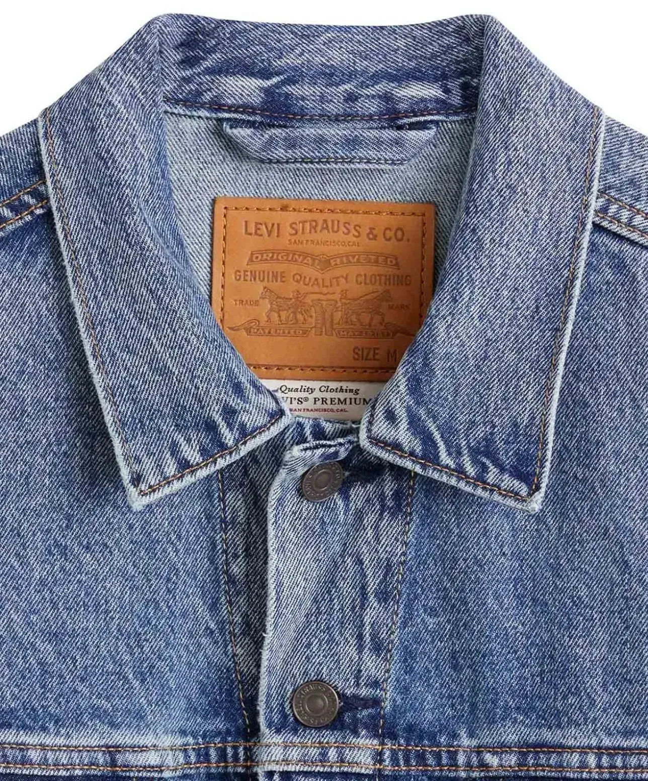 Levi's Herren Jeansjacke Trucker in hellem Skyline