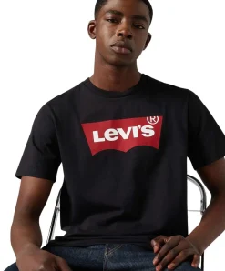 Levis Herren T-Shirt Batwing Tee in Black