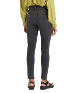 Levis High Waist Skinny Jeans 721 in schwarzem Clear Way